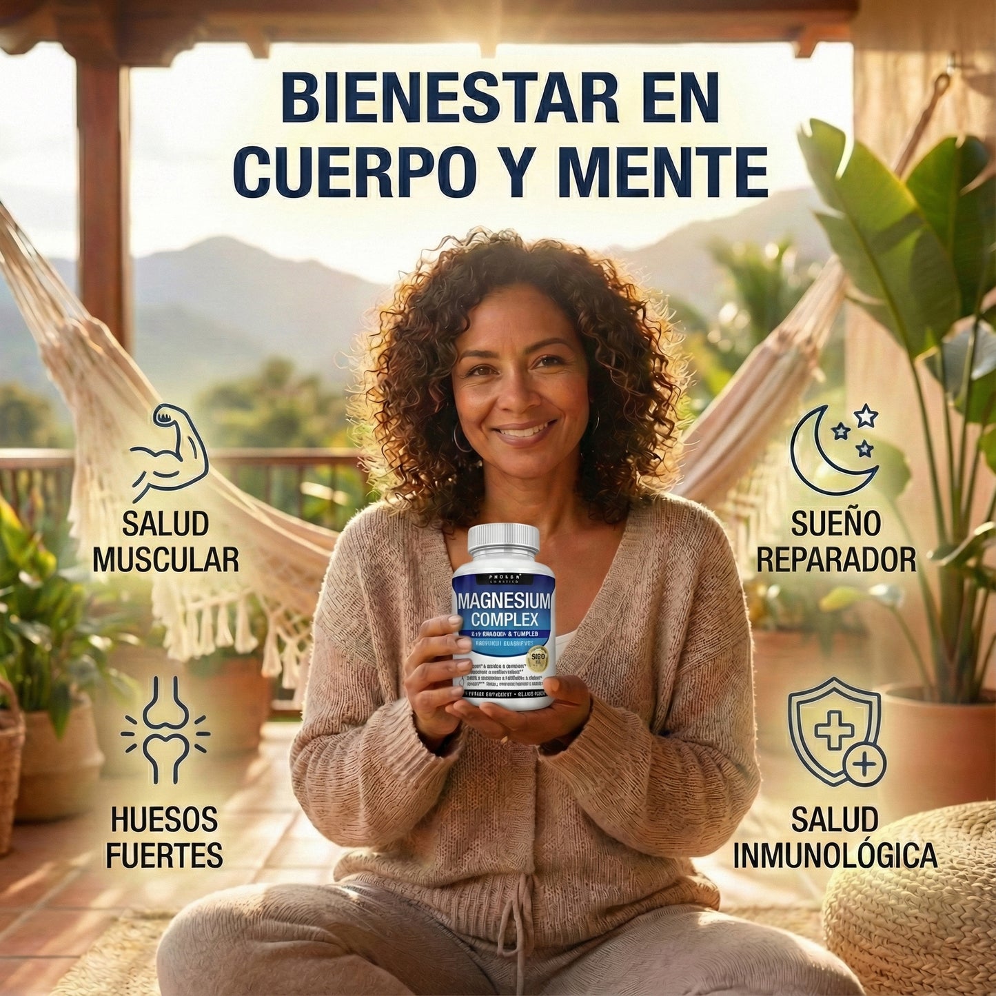 Magnesium Cómplex x2 - Bienestar en cuerpo y mente!