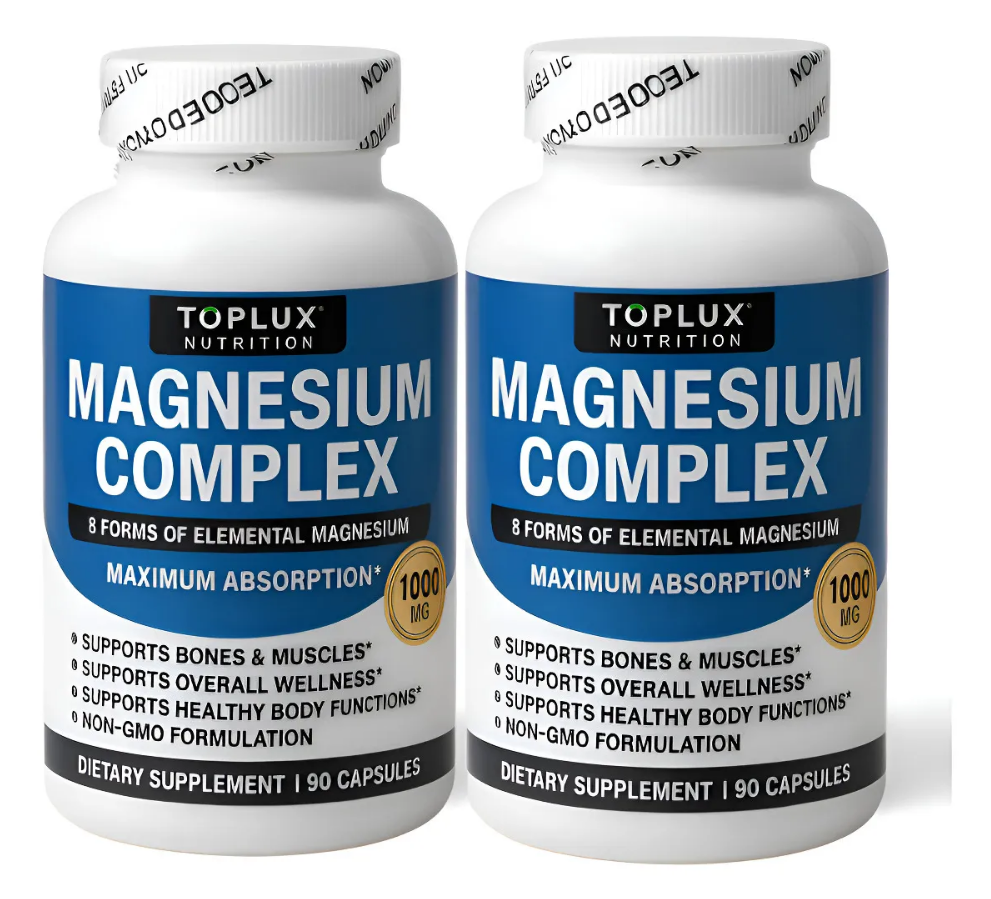 Magnesium Cómplex x2 - Bienestar en cuerpo y mente!